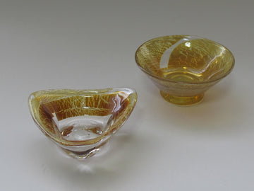 銀彩小鉢(三角)