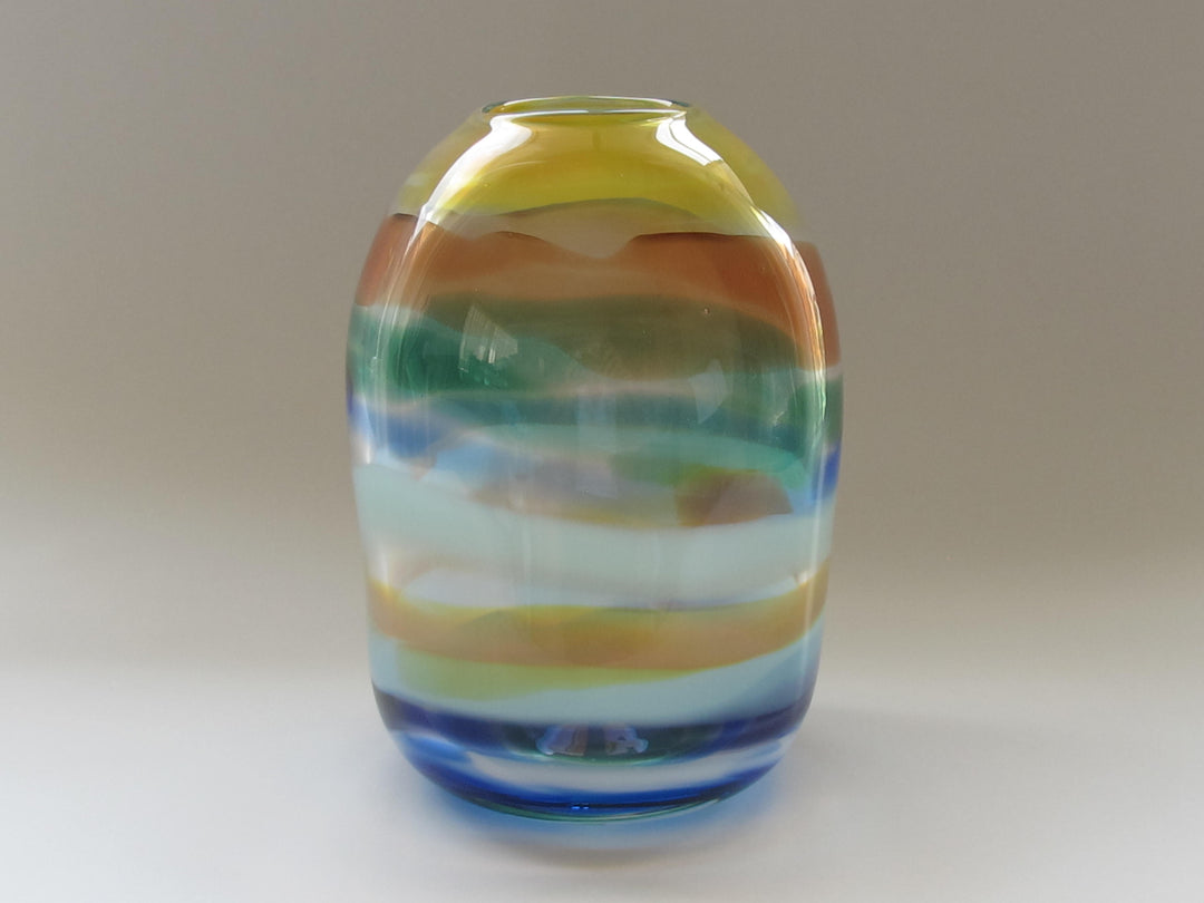 フラワーベース(花瓶) Rainbow② ※限定一点モノ