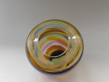フラワーベース(花瓶) Rainbow① ※限定一点モノ