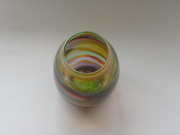 フラワーベース(花瓶) Rainbow③ ※限定一点モノ