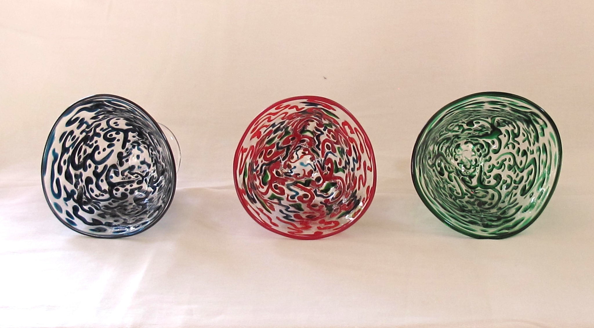 アラベスクつららグラス　緑