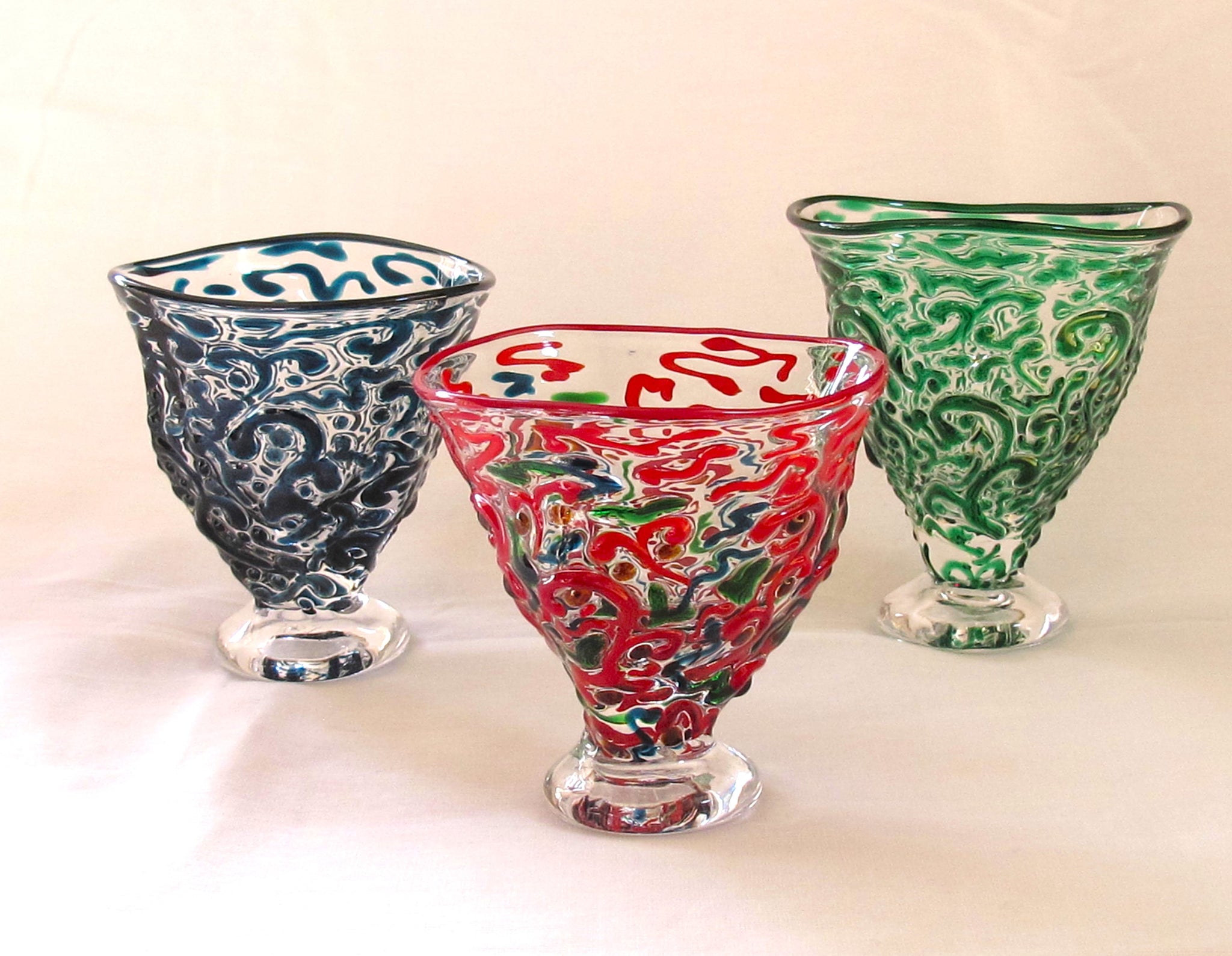 アラベスクつららグラス　緑