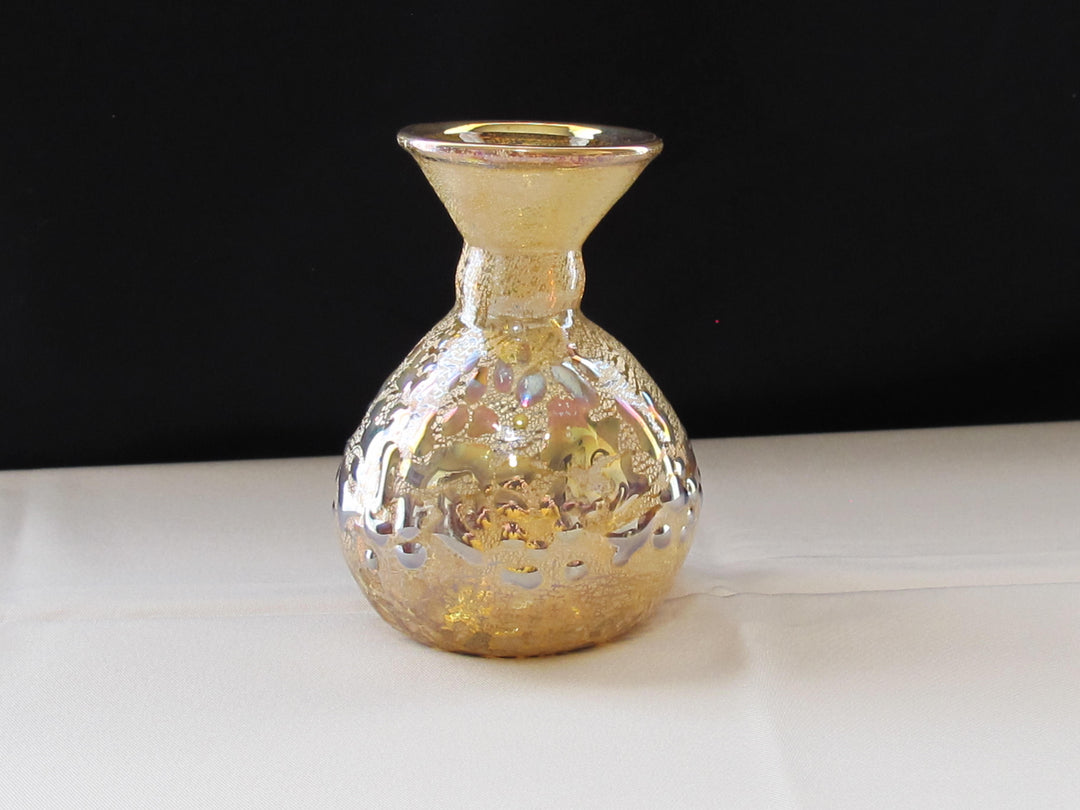 金彩口巻き金 パール 冷酒用徳利 ⑧　限定一点モノ