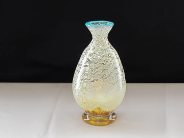 金彩 口巻き翡翠(ひすい)徳利 ➀　限定一点モノ