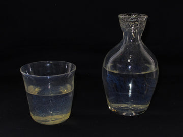 はちみつ徳利とミニコップの酒器揃え（徳利×1、コップ×1） 限定一点モノ