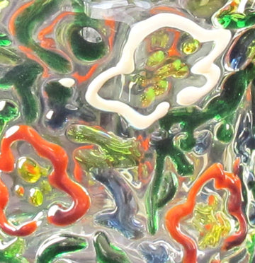 椿絵　ロックGlass