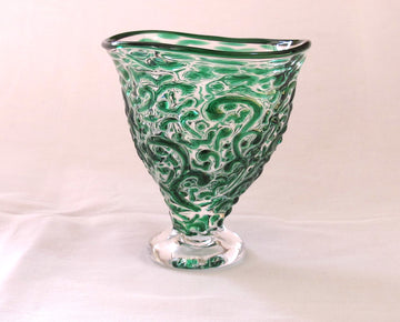 アラベスクつららグラス　緑