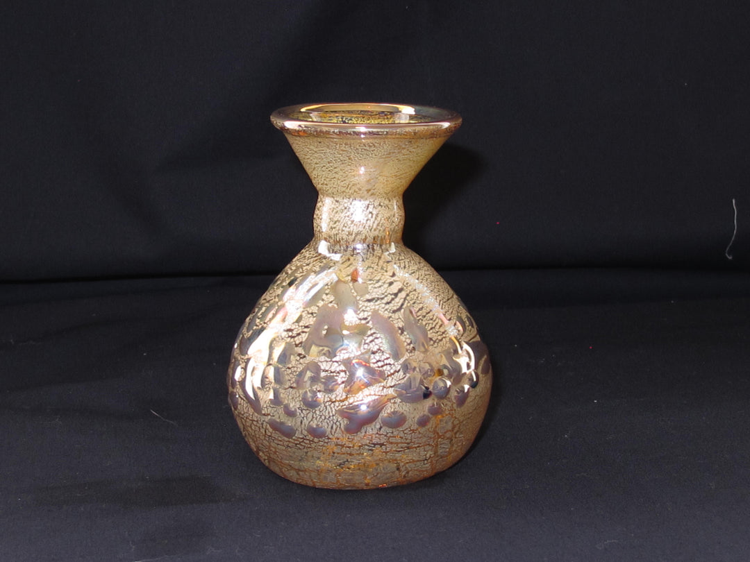 金彩口巻き金 パール 冷酒用徳利 ⑧　限定一点モノ