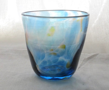 彩散らし青Glass