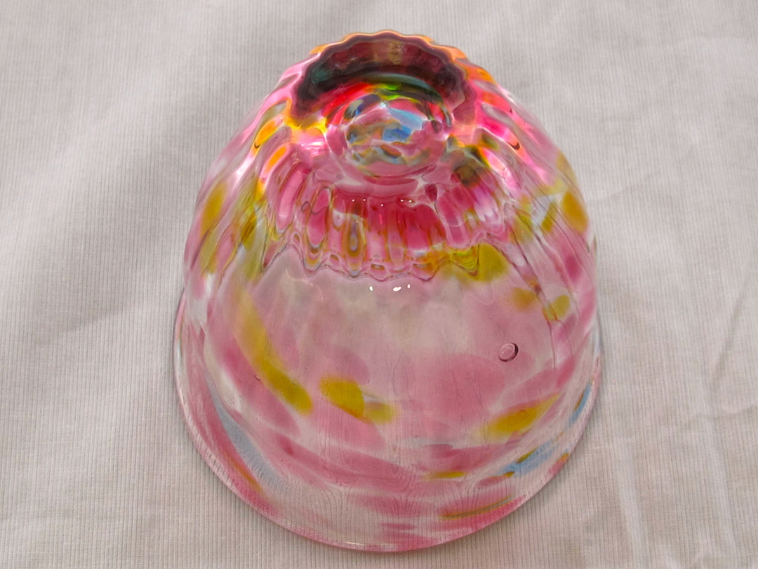 彩散らし赤　モールGlass