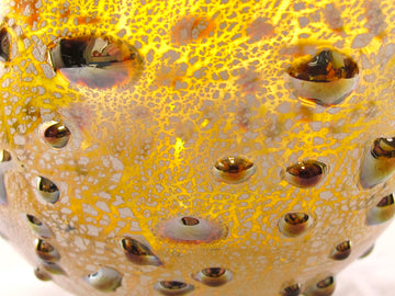 銀箔金彩　パール片口