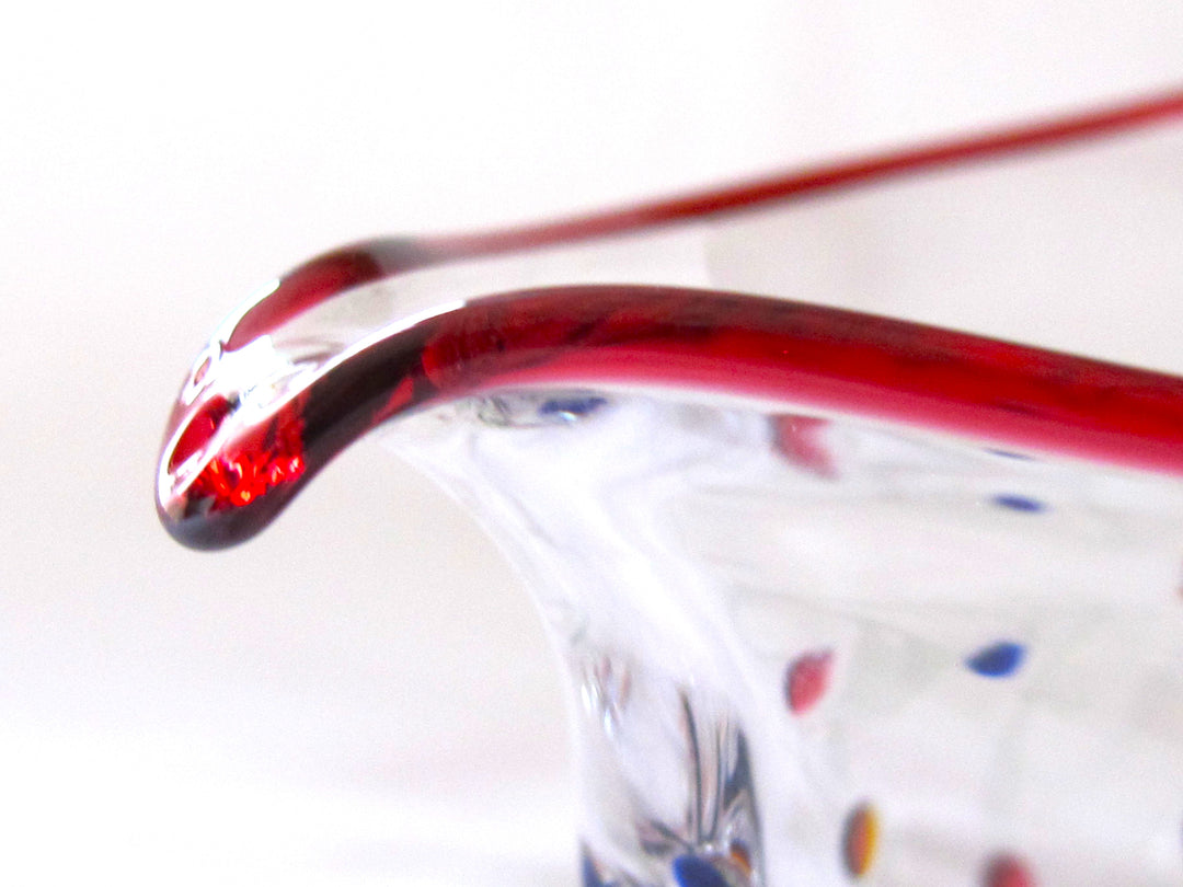 ジュエリー　片口（口巻き赤）