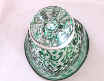 アラベスクつららグラス　緑