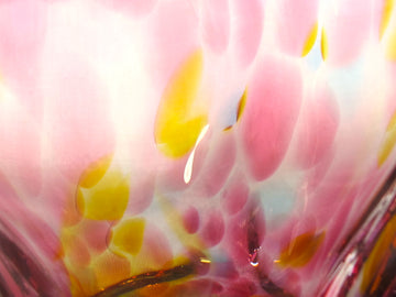 彩散らし赤　ロックGlass