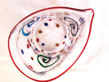 ジュエリー　片口（口巻き赤）