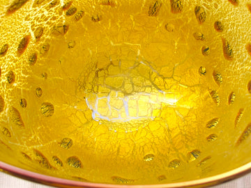 銀箔金彩　パール片口