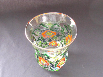 椿絵　ロックGlass