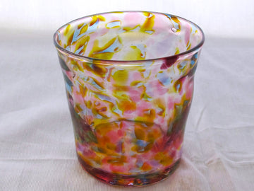彩散らし赤Glass②