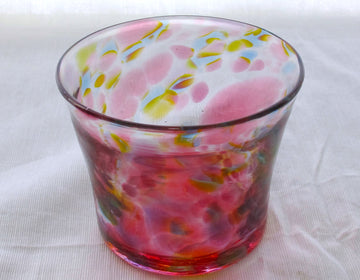 彩散らし赤Glass⑤