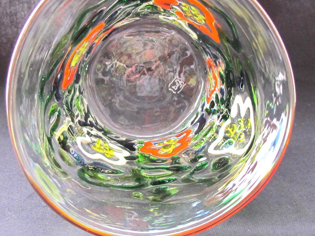 椿絵　ロックGlass