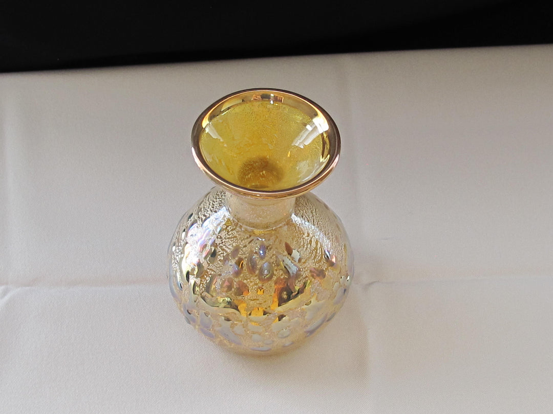 金彩口巻き金 パール 冷酒用徳利 ⑧　限定一点モノ
