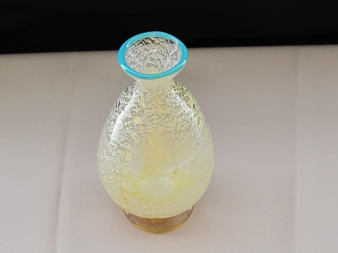 金彩 口巻き翡翠(ひすい)　冷酒用徳利 ➀　限定一点モノ