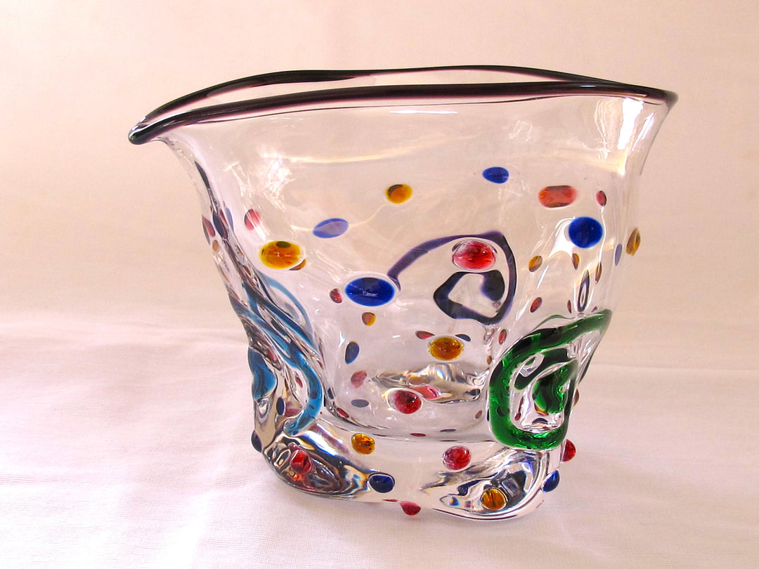 ジュエリー　片口（口巻き黒）