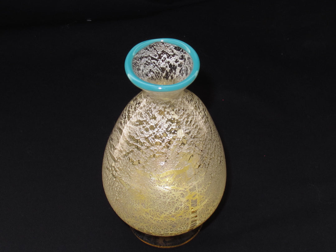 金彩 口巻き翡翠(ひすい)　冷酒用徳利 ➀　限定一点モノ