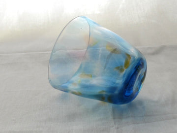 彩散らし青Glass