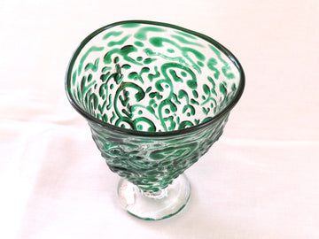 アラベスクつららグラス　緑