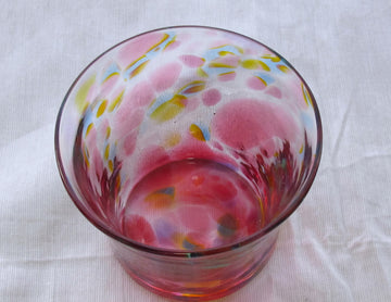 彩散らし赤Glass⑤