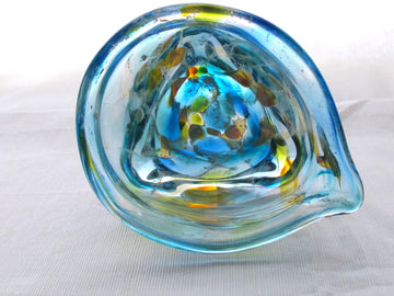 彩散らし 青彩片口