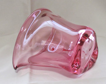 モダンな金赤の片口（大）　※限定一点モノ