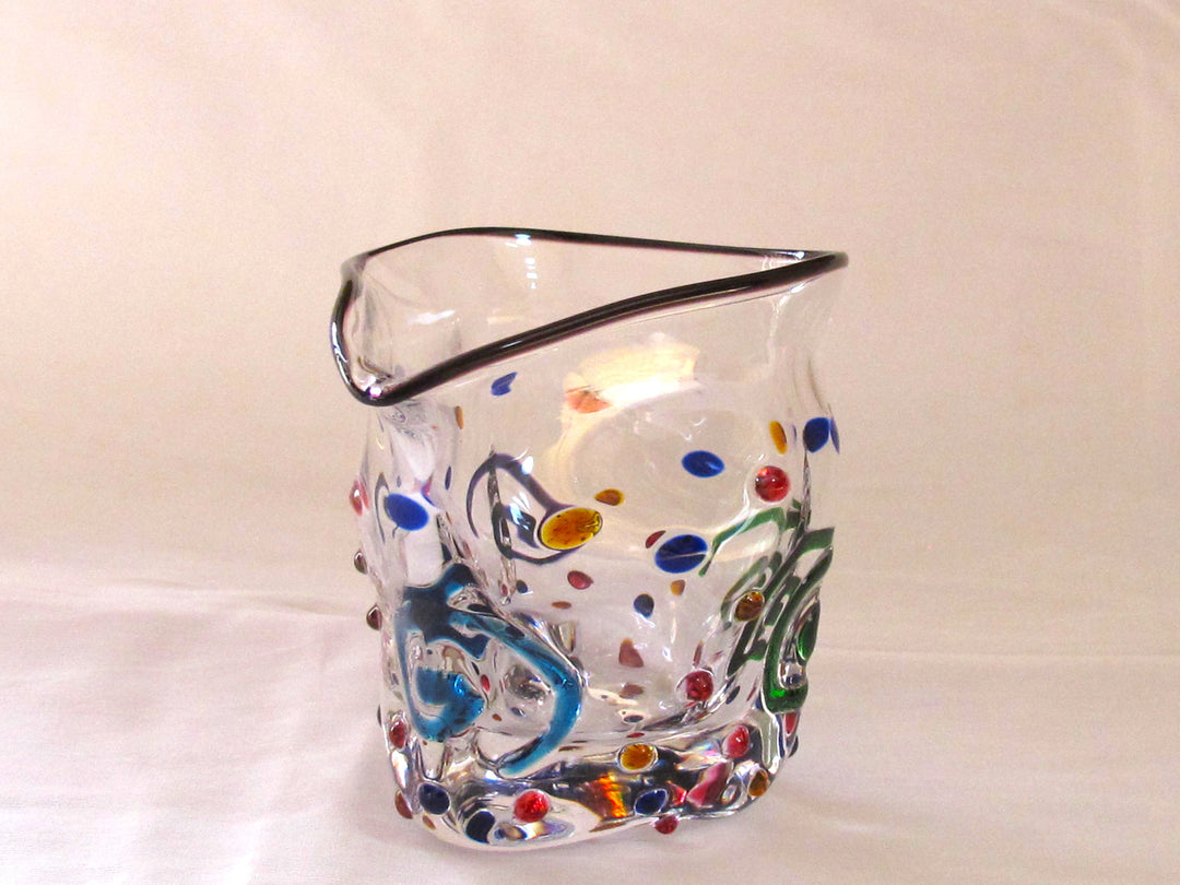 ジュエリー　片口（口巻き黒）