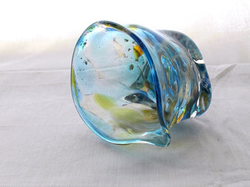 彩散らし 青彩片口