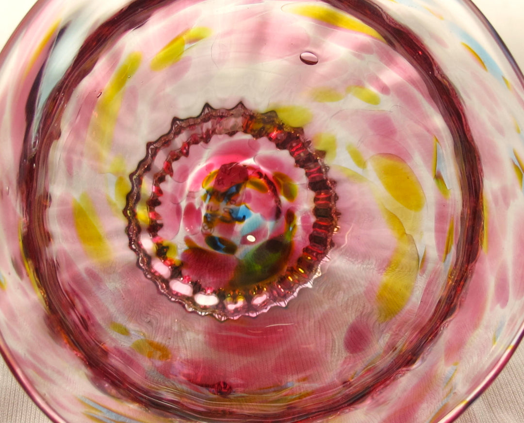 彩散らし赤　モールGlass