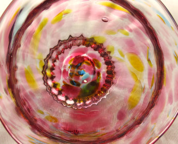 彩散らし赤　モールGlass