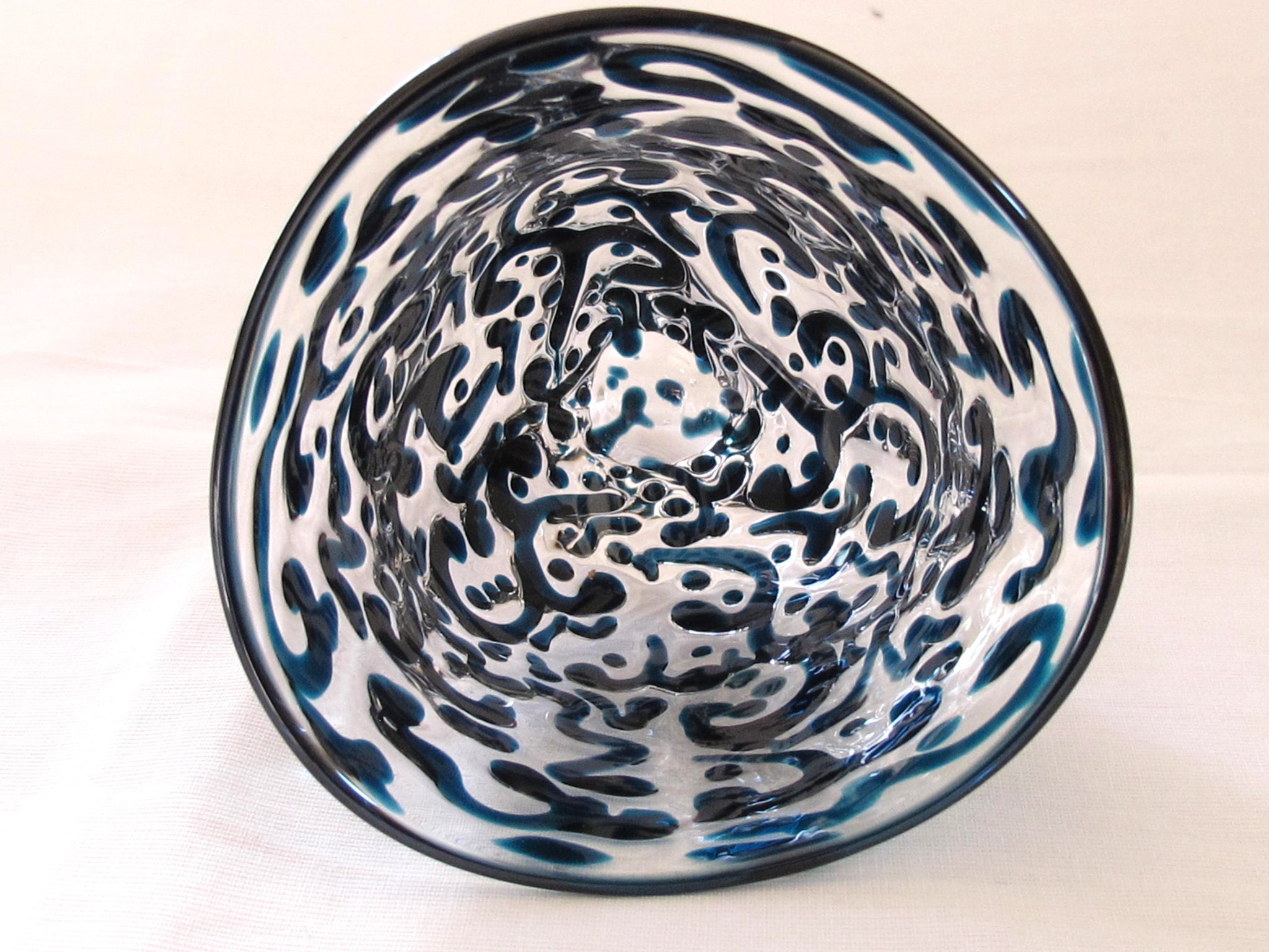 アラベスクつららグラス　濃紺