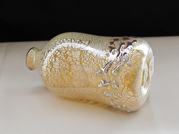 銀箔金彩 口巻き紅殻（べにから）パール冷酒用徳利②　限定一点モノ