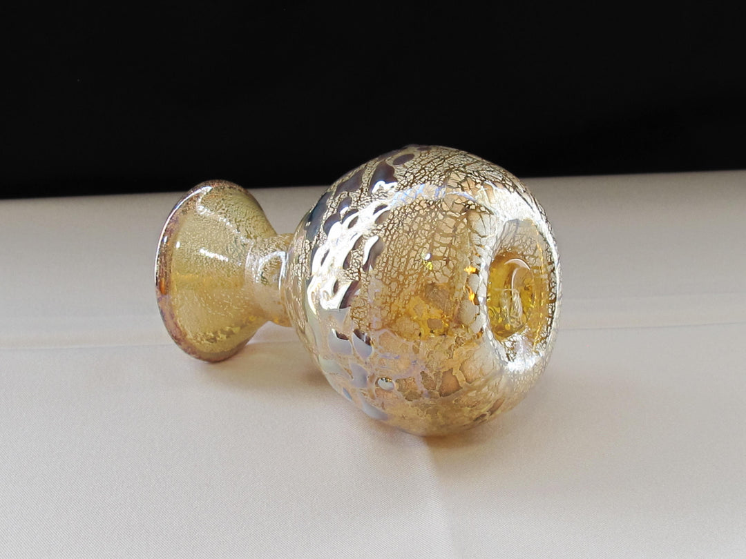 金彩口巻き金 パール 冷酒用徳利 ⑧　限定一点モノ