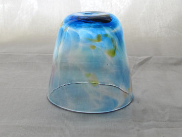 彩散らし青Glass
