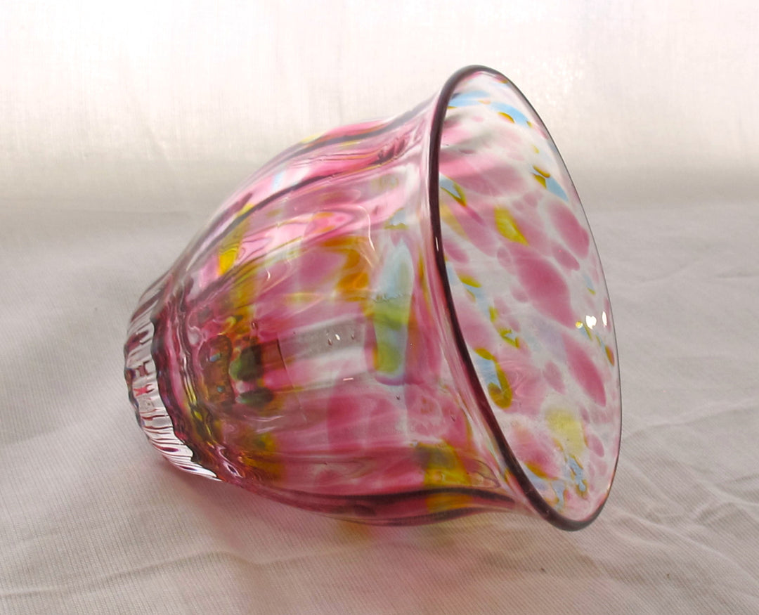 彩散らし赤　モールGlass