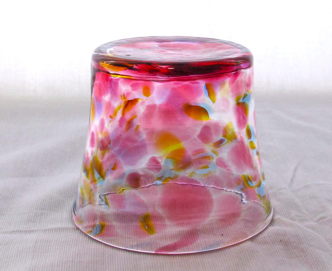 彩散らし赤Glass⑤