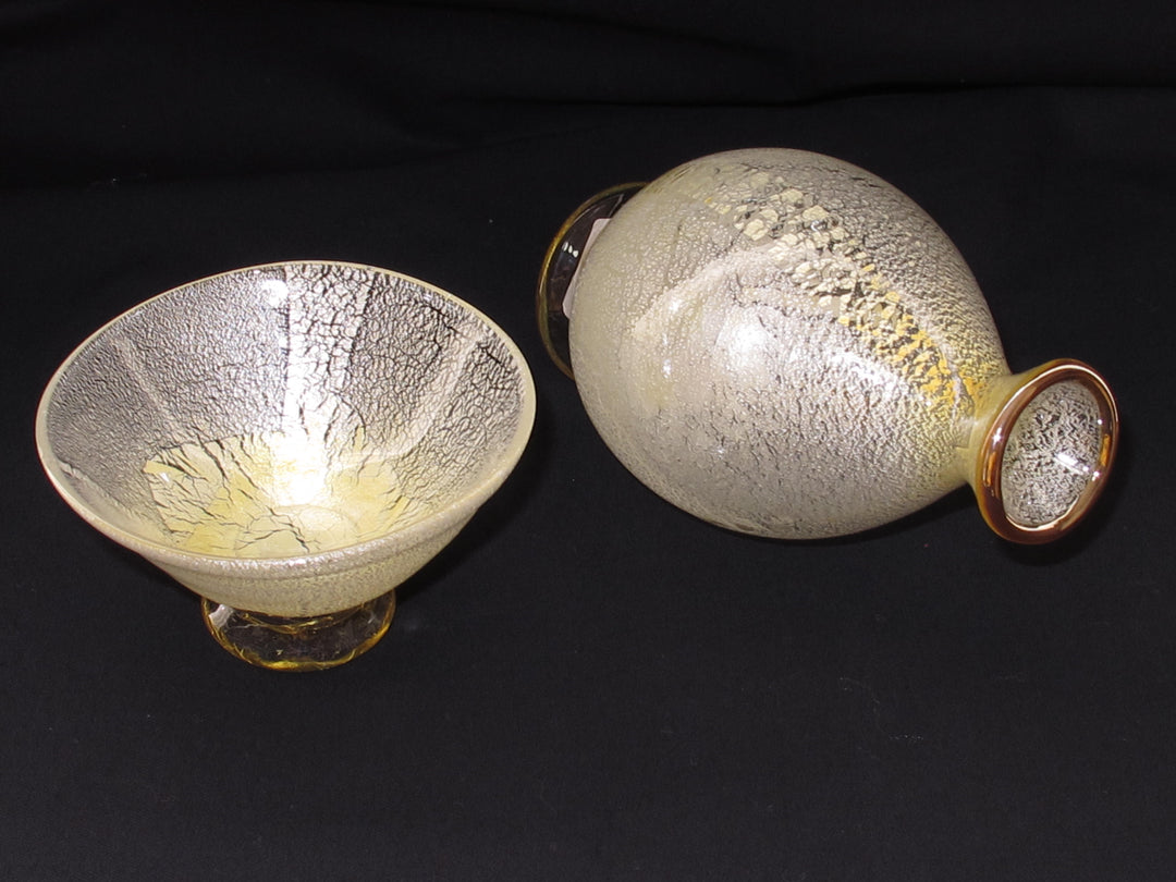 白銀彩徳利と平盃の冷酒用酒器揃え（徳利×1、平盃×1） 限定一点モノ