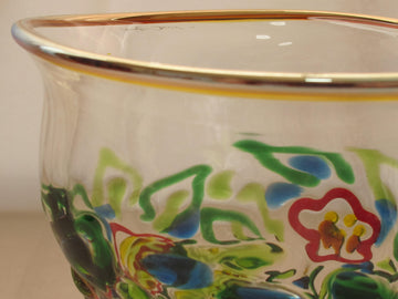 椿絵　ロックGlass