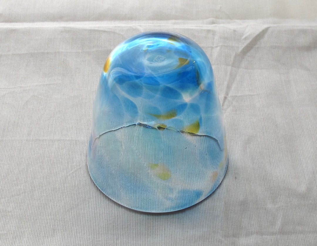 彩散らし青Glass