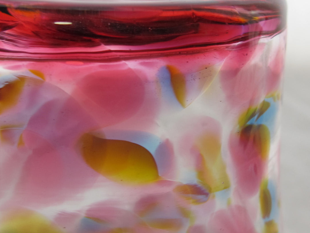 彩散らし赤Glass⑤