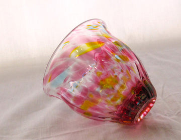 彩散らし赤　モールGlass