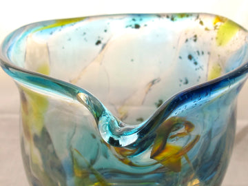 彩散らし 青彩片口