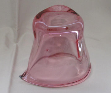 モダンな金赤の片口（大）　※限定一点モノ